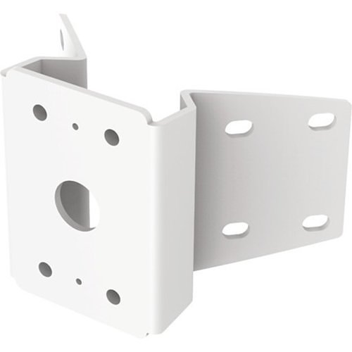 AXIS T94R01B Indoor/Outdoor Corner Bracket for Cameras, Corrosion Resistant, Powder-Coated Aluminum
