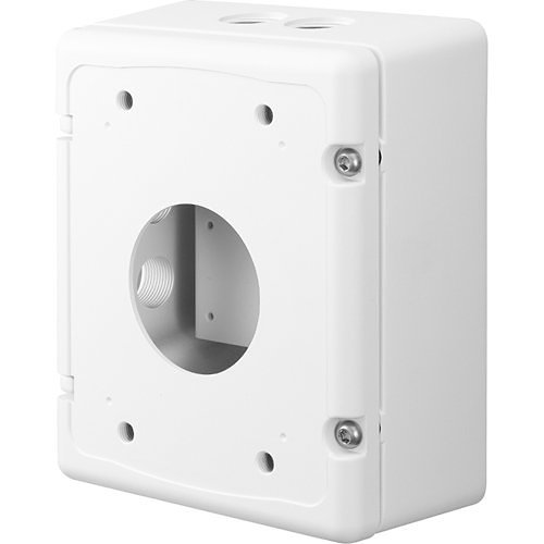 Hanwha SBP-300NBW Wisenet Series Installation Box for PTZ Cameras, Indoor & Outdoor use, White