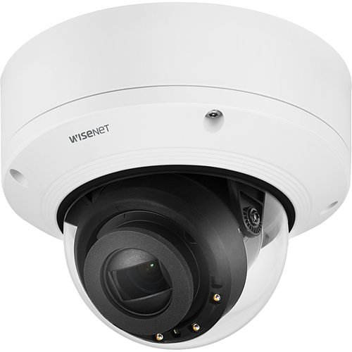 Hanwha XND-6081REV Wisenet X Series 2MP IR Indoor Vandal Dome Camera with PoE Extender, 2.8-12mm Varifocal Lens