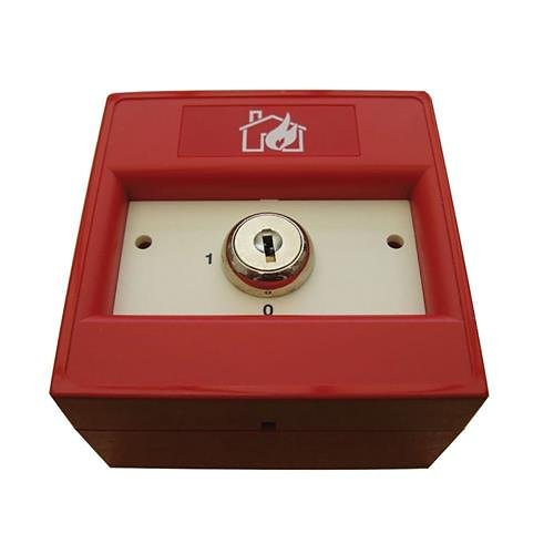 KAC K20SRS-01 Red 2 Position Keyswitch with Removeable key