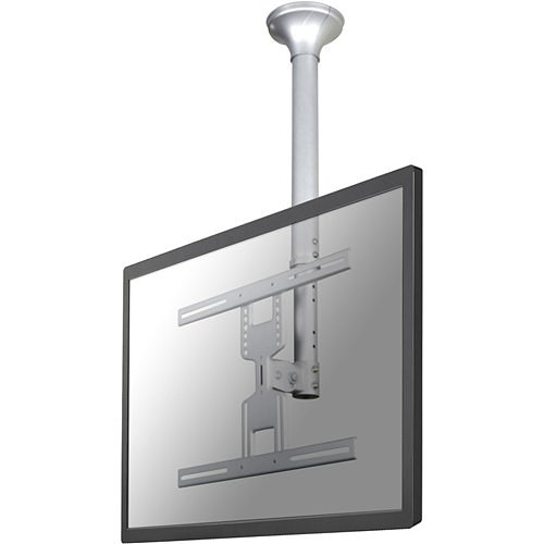 Neomounts FPMA-C050SILVER Monitor Ceiling Mount, Adjustable, 32"-60", Silver