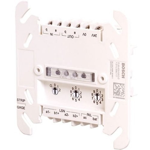 Bosch FLM-420-NAC Signaling Device Interface Module for Installation on a DIN Rail with Adapter