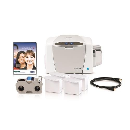 HID FARGO C50-KIT ID Card Printer System for Single Sided ID Cards