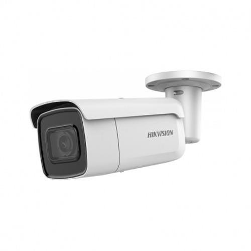 Hikvision DS-2CD2626G2-IZS Pro Series, AcuSense, IP66 2MP 2.8-12mm Motorized Varifocal Lens, IR 60M, IP Bullet Camera, White