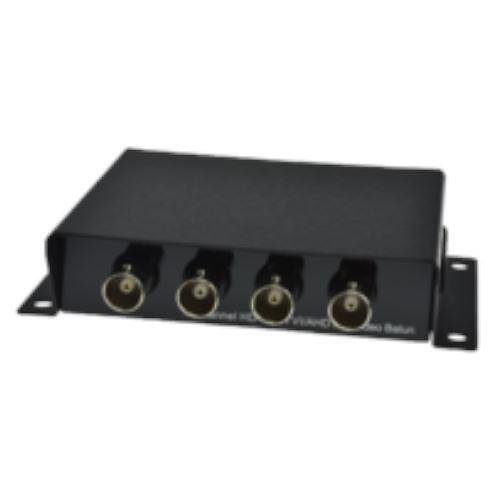 Elbac S11515-B0 Video Baluns, 4 Port, HDCVI-AHD On RJ45