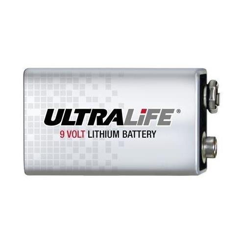 Batterij Ultralife Lithium 9v