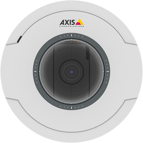 AXIS M5054 Indoor HD Netwerkcamera - Kleur - dome - H.264 (MPEG-4 Part 10/AVC), H.264, Motion JPEG - 1280 x 720 - 2,20 mm- 11 mm Vast lens - 5x optische - RGB CMOS - Plafondsteun, Lichtprofielmontage - IP51 - Stofbestendig, Waterbestendig