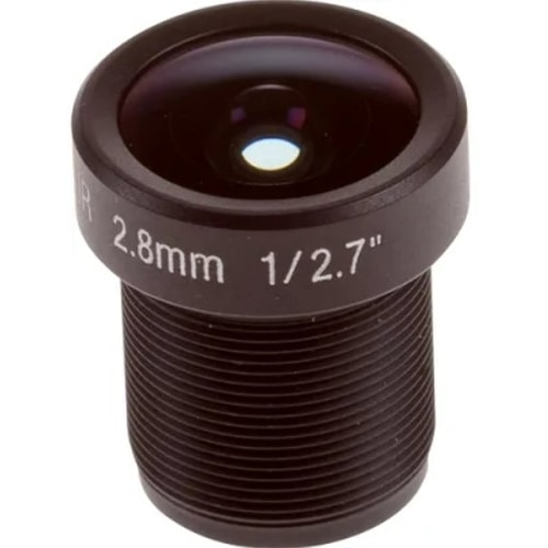 AXIS - 2,80 mm - f/1,2 - Zoom Lens voor M12-bajonet - Ontworpen voor Surveillance camera