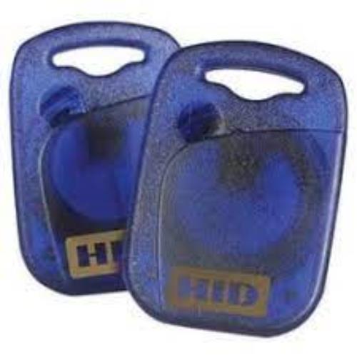 HID 1434 FlexSmart Series MIFARE Programmable Proximity Keyfob, OR up to 5cm 1K, Blue, 100-Pack