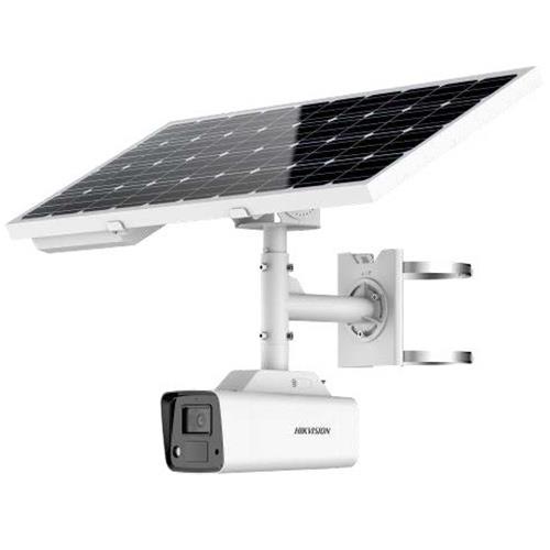 Hikvision DS-2XS2T47G0-LD Solar-powered Series, ColorVu IP67 4MP 4mm Fixed Lens IP Security Camera, Wit