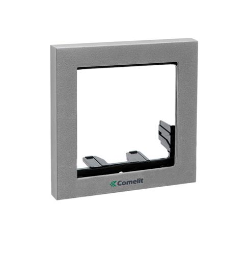 Comelit 3311/1S Door Entry Frames Ikall 1-Module, Silver, Frame Entreepaneel 1 Mod. Zilver