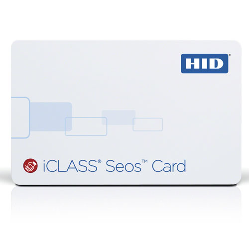 HID 5006 SEOS Series iCLASS Printable Proximity Card, OR up to 10cm 8K, White, 100-Pack