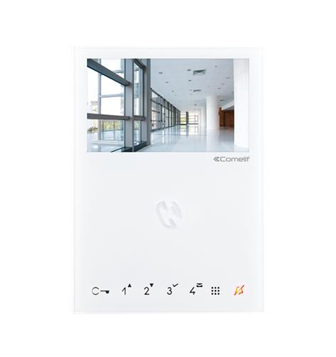 Comelit 6741W Mini Wi-Fi Video Master Station, Handsfree, 2-Wire, White
