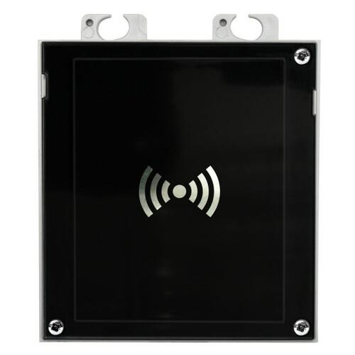 2N 91550942 IP Verso Series RFID Reader with NFC, OR 10m, Supports 13.56 MHz, Black