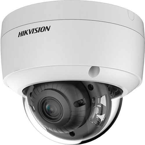 Hikvision DS-2CD2147G2-L Pro Series, ColorVu IP67 4MP 2.8mm Fixed Lens IP Dome Camera, Wit