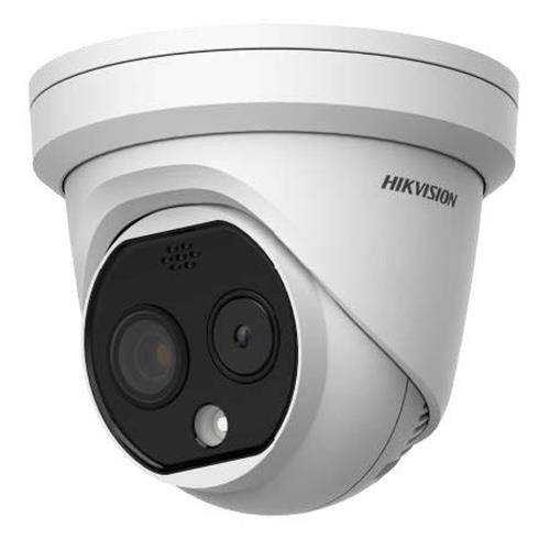 Hikvision DS-2TD1228T-3-QA Heatpro Series, IP66 256 × 192 3.6mm Fixed Lens, Thermal IP Turret Camera, Wit