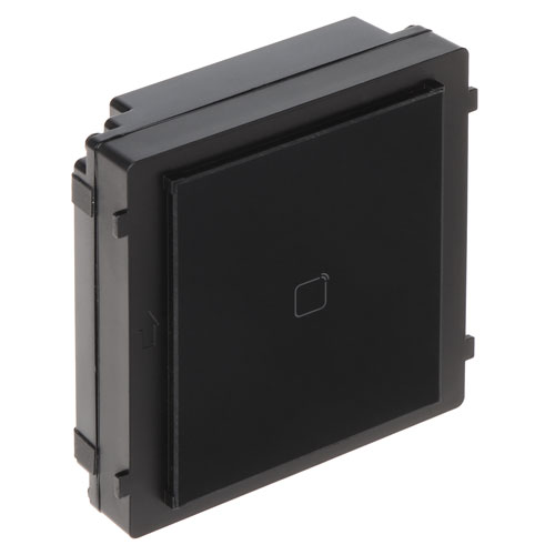 Hikvision DS-KD-M Pro Series Mifare Card Reader Door Station Module, IP65 12VDC, Black