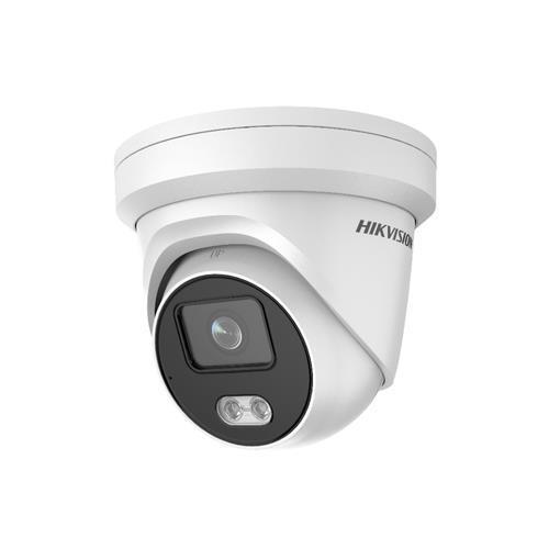 Hikvision DS-2CD2327G2-L Pro Series, ColorVu IP67 2MP 2.8mm Fixed Lens IP Turret Camera, Wit