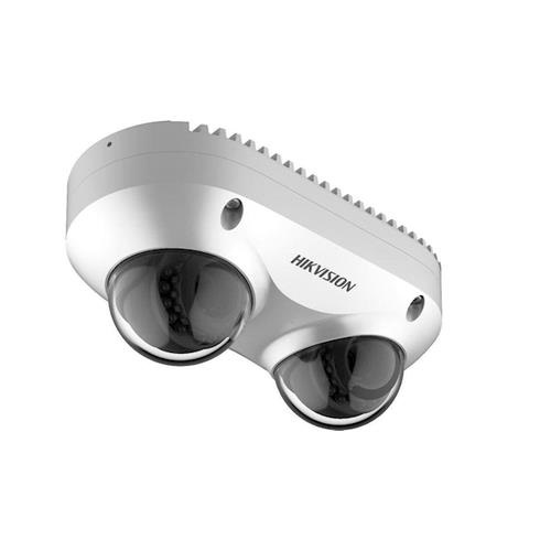 Hikvision DS-2CD6D52G0-IH Panoramic Series, IP67 5MP 2.8mm Fixed Lens, IR 10M Dual-DirectionalIP PanoVu Camera, Wit