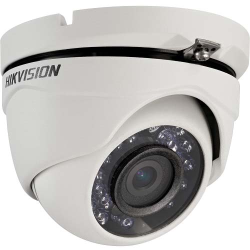Hikvision DS-2CE56D0T-IRMF Value Series, IP66 2MP 2.8mm Fixed Lens, IR 25M HDoC Turret Camera, Wit