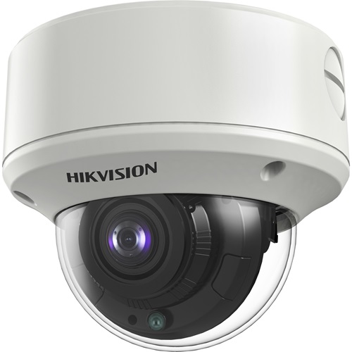 Hikvision DS-2CE59H8T-AVPIT3ZF Pro Series, Ultra Low Light IP68 5MP 2.7-13.5mm Motorized Varifocal Lens, IR 60M HDoC Dome Camera, Wit