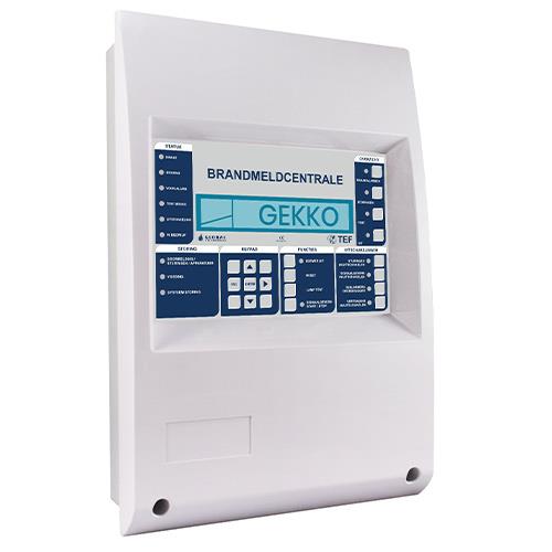 TEF GEKKO GEKKO-1L Bedieningspaneel brandmelder - 384 zone(s) - LCD - Adresseerbaar Plaat