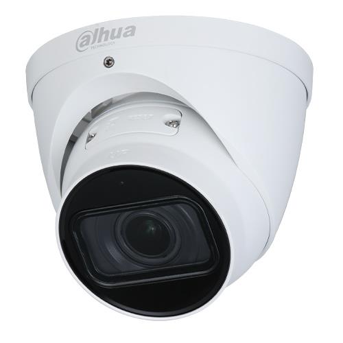 Dahua IPC-HDW3841T-ZAS WizSense, IP67 8MP 2.7–13.5mm Motorized Varifocal Lens, IR 50M IP Turret Camera, Wit