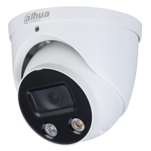 Dahua IPC-HDW3849H-AS-PV WizSense, IP67 8MP 2.8mm Fixed Lens, IR 30M Active Deterrence IP Turret Camera, Wit