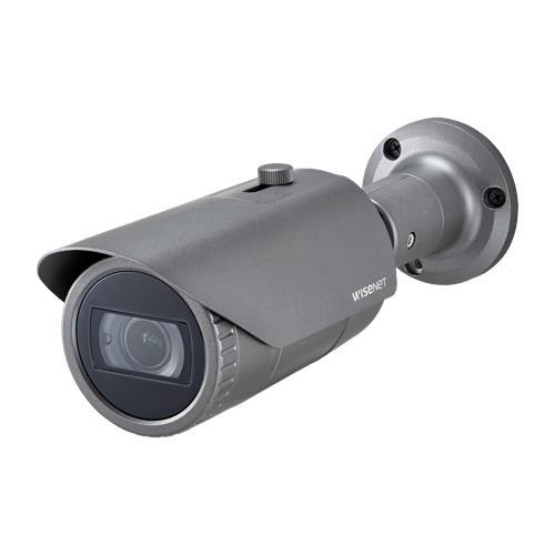 Hanwha IP Bullet Camera External 4mp 3.2-10mm Mzf Lens IR 30m 12vdc Poe