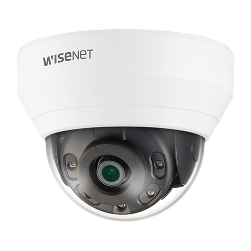 Hanwha QNV-6012R1 Wisenet Q Series, IP66 2MP 2.8mm Fixed Lens, IR 20M IP Dome Camera, Wit