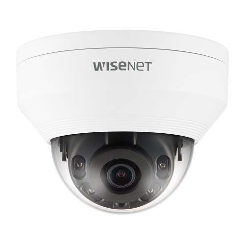 Hanwha QNV-8010R Wisenet Q Series, WDR IP66 5MP 2.8mm Fixed Lens, IR 20M IP Dome Camera, Wit