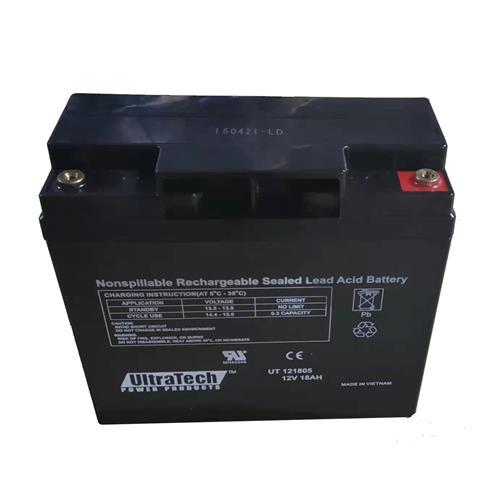Ultratech UT-121805 Battery Sla 12v, 18ah, M5 Terminal