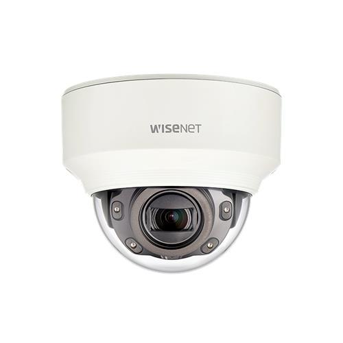 Hanwha XND-8080R Wisenet X Series, WDR 5MP 3.9-9.4mm Motorized Varifocal Lens, IR 30M IP Dome Camera, Wit