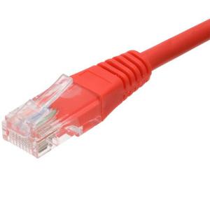 Connectix 003-3NB4-020-05C Patch Cord Copper C5e Botted 2m, Red (Rood), Kabel Patch Ccs C5e UTP Booted 2.0m 