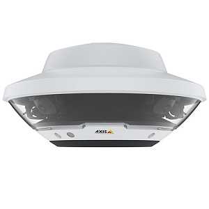 AXIS Q6100-E Q61 Series, 5MP 2.8mm Fixed Lens IP PTZ Camera,White