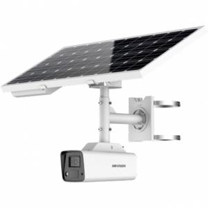 Hikvision Solar-Powered IP Bullet Camera External 4k 2.8mm Fixed Lens Hfov 101.6° 12vdc