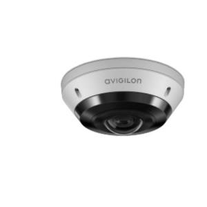 Avigilon Fisheye IP Camera External 4K 1.4mm Fixed Lens Hfov 180° IR 17m 12vdc PoE