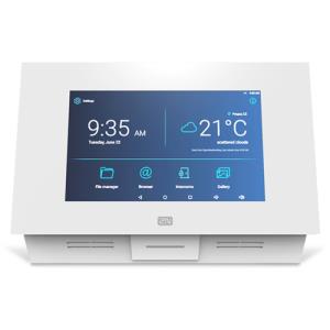 2N 91378376WH Indoor Touch 2.0 Series, Intercom Answering Unit with 7" Touchscreen, 12VDC, White