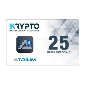 CDVI AMC25 Cdvi Mobile-Pass Smart Card - Pack Of 25, Krypto Mobile CRed ()entials licentie - 25 gebruikers