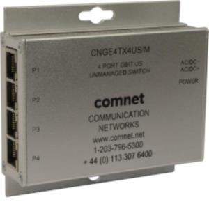 Comnet 4-Poorts 10/100 / 1000tx Met High Power POE + (30w IEEE 802.3af) Cnge4+2smspoe/M