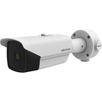 Hikvision IP Thermal Bullet Camera External 384x288 9.7mm Fixed Lens Hfov 26° 12vdc/24vac Poe