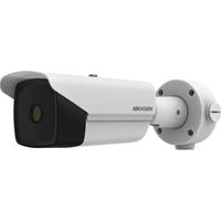 Hikvision IP Thermal Bullet Camera External 384x288 15mm Fixed Lens Hfov 17° 12vdc/24vac Poe