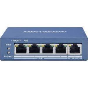 Hikvision DS-3E0505HP-E Switch PoE 4-Channel Gigab Hipoe 300m