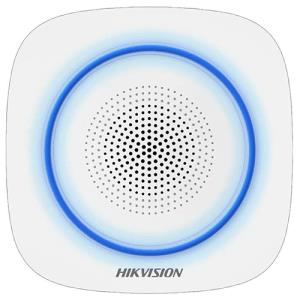 Hikvision DS-PS1-I-WE InternalSounder, Two-Way Communication, Blue Flash