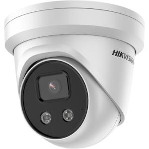 Hikvision Ultra Smart IP Turret Camera External 4K 2.8mm Fixed Lens Hfov 111° IR 40m 12vdc PoE