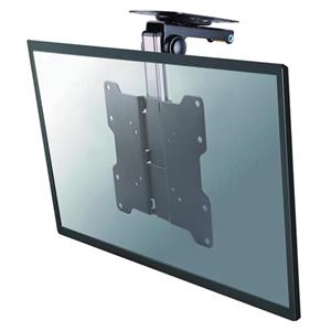 Neomounts by Newstar Neomounts Pro FPMA-C020BLACK Plafondbevestiging voor TV - Zwart - 1 Ondersteunde display(s) - 101,6 cm (40") Schermsteun - 20 kg laadcapaciteit - 75 x 75 VESA-standaard