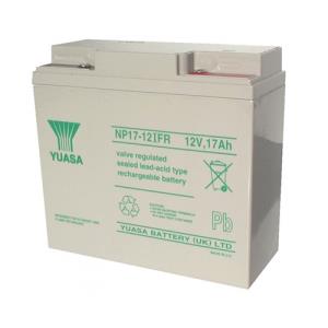 Yuasa NP17-12IFR Industrial Series, 12V 17Ah Valve Regulated Lead–Acid Battery, 20-Hr Rate Capacity, General Purpose