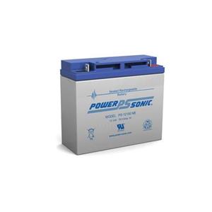 Powersonic PS12180VDS PS Series, 12V, 18Ah, 6 Cells, Sealed Lead Acid Rechargable Battery, 20-Hr Rate Capacity 
