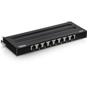 Patch Panel Data 8-Port Cat6a Shielded