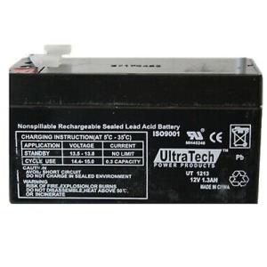 Ultratech UT-1213 Battery Sla 12v 1.3ah T1 Terminal